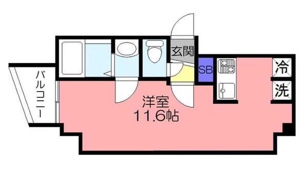 ツリーデン高島平の物件間取画像